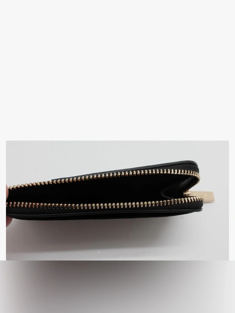 NWT Kate ♠️Spade Madison Top Zip Card Holder Black